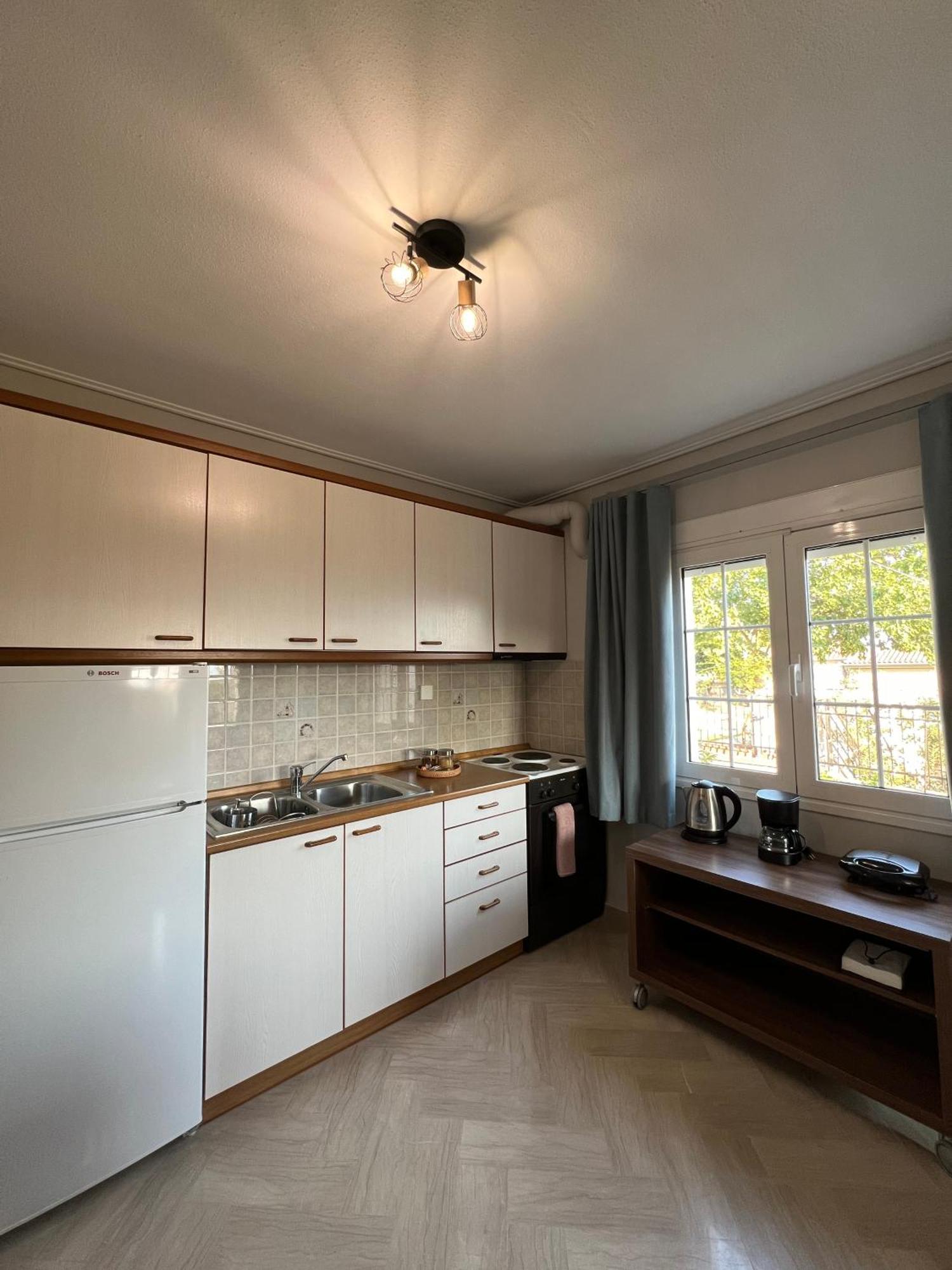 Aiolos Seaside Apartment Marathos  ภายนอก รูปภาพ