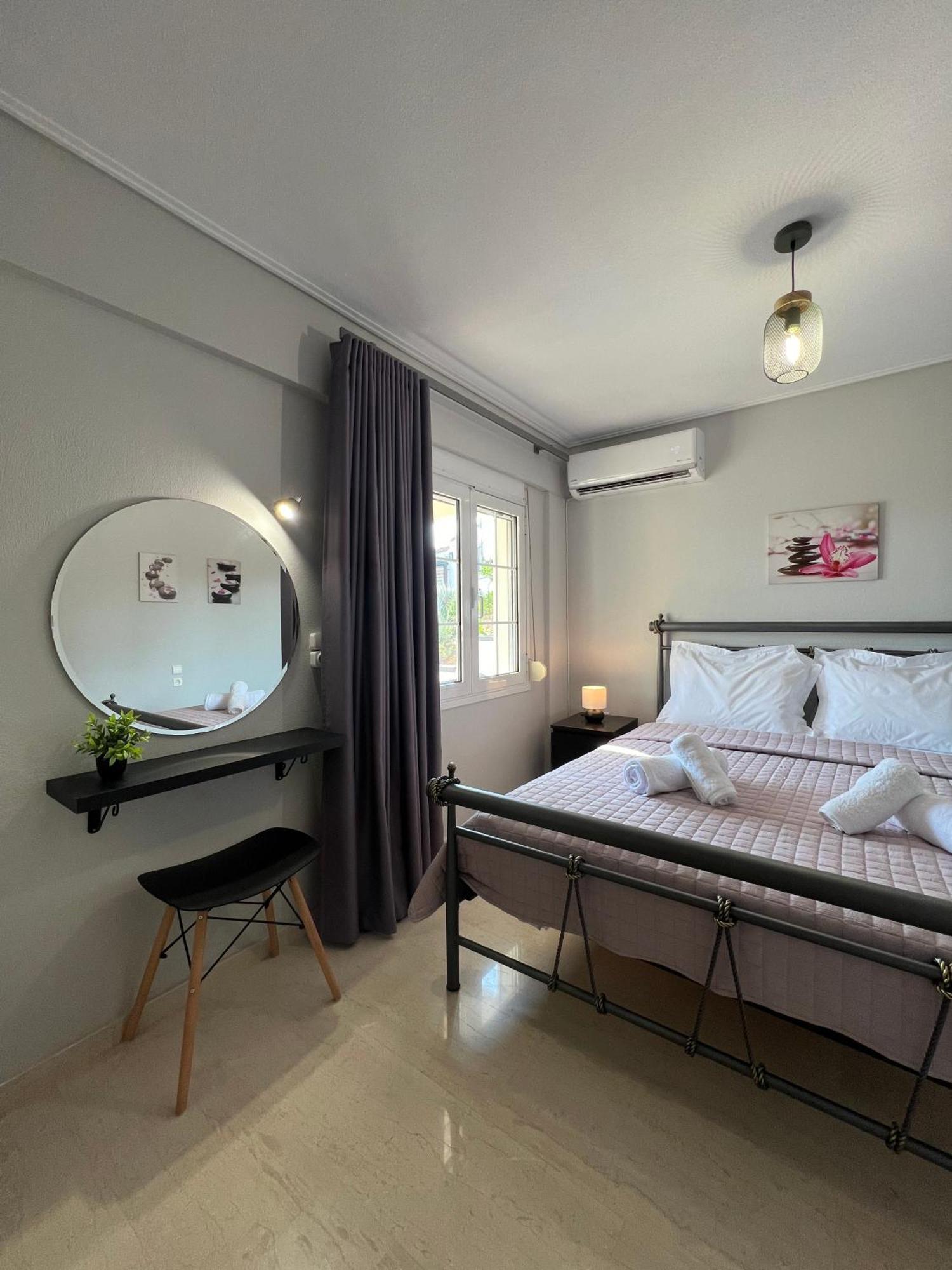 Aiolos Seaside Apartment Marathos  ภายนอก รูปภาพ