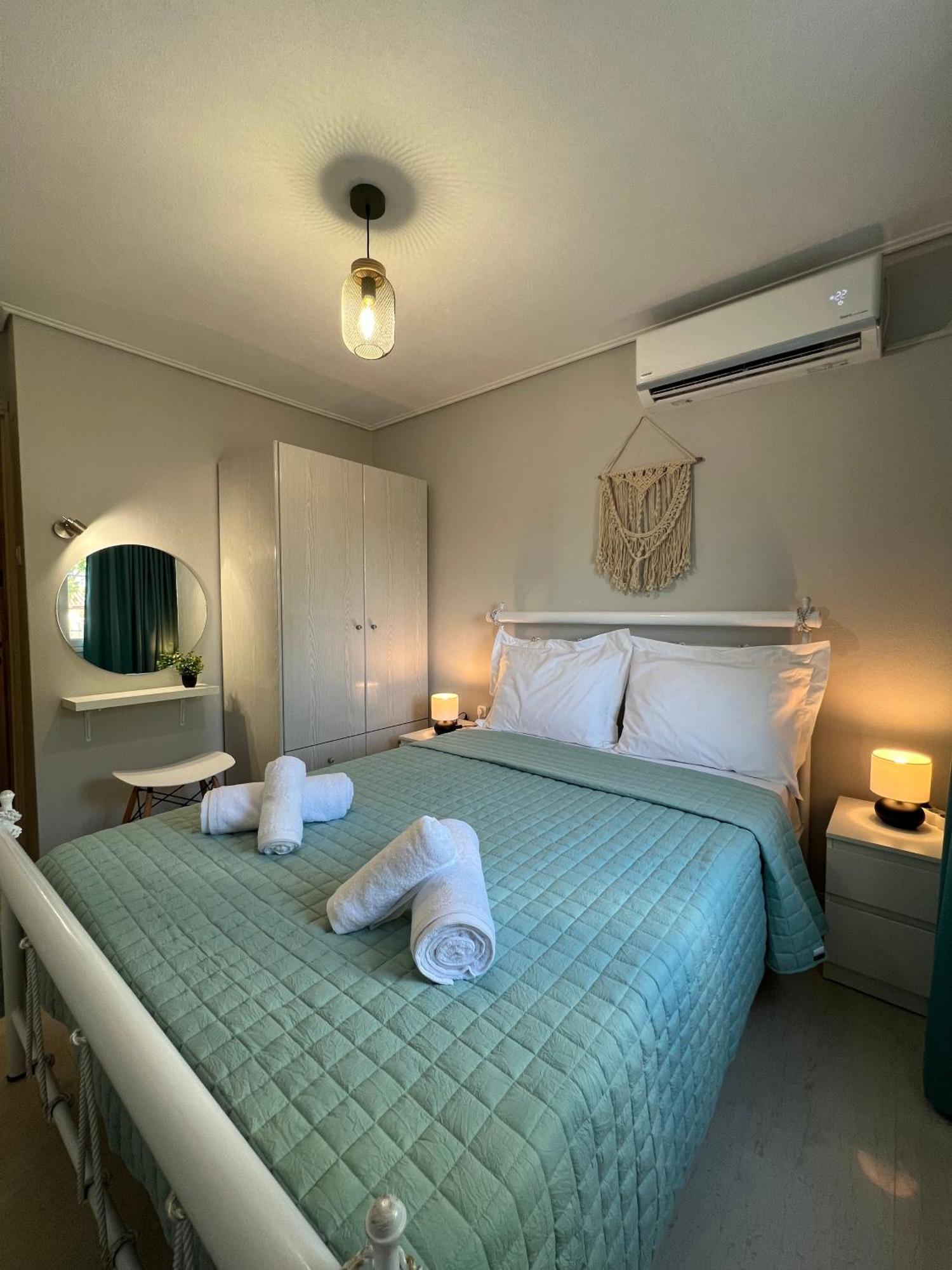 Aiolos Seaside Apartment Marathos  ภายนอก รูปภาพ